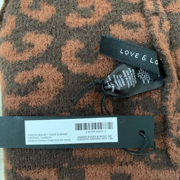 *NEW* Love & Lore Cheetah Print Winter Hat - Picture 5 of 6